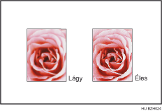 A kép tulajdonságainak beállítása