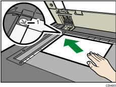 Expozíciós üveglap (számozott illusztráció)