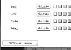 A kezelőpanel ismertetése