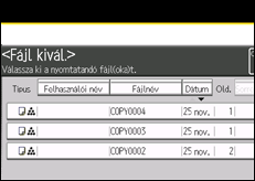 A kezelőpanel ismertetése