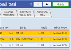Kezel�panel k&eacute;perny�je, illusztr&aacute;ci&oacute;