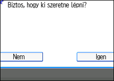 A kezel�panel ismertet&eacute;se