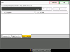 A kezel�panel ismertet&eacute;se