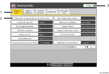 kezel�panel kijelz� illusztr&aacute;ci&oacute; (sz&aacute;mozott illusztr&aacute;ci&oacute;)