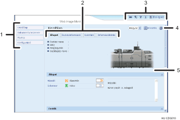 Webb&ouml;ng&eacute;sz� &aacute;br&aacute;ja sz&aacute;mozott illusztr&aacute;ci&oacute;