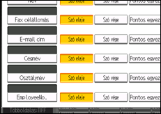 A kezelőpanel ismertetése