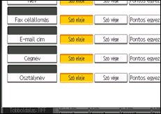A kezelőpanel ismertetése