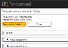 A kezel�panel ismertet&eacute;se