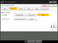 kezel�panel k&eacute;perny� illusztr&aacute;ci&oacute;
