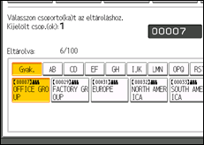 A kezel�panel ismertet&eacute;se