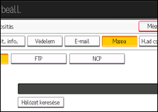 A kezelőpanel ismertetése