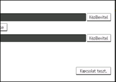 A kezelőpanel ismertetése
