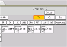 A kezelőpanel ismertetése