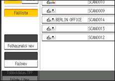 A kezelőpanel ismertetése
