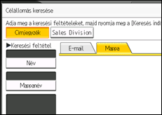 A kezelőpanel ismertetése