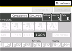 Illustrazione schermata pannello di controllo