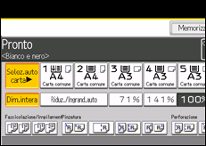 Illustrazione schermata pannello di controllo