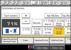 Illustrazione schermata pannello di controllo