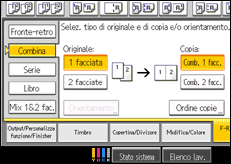 Illustrazione schermata pannello di controllo