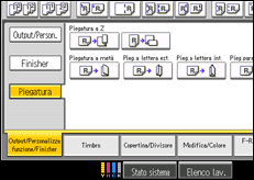 Illustrazione schermata pannello di controllo