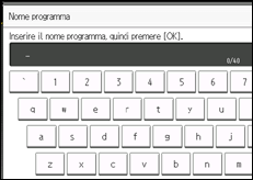 Illustrazione schermata pannello di controllo