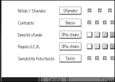 Illustrazione schermata pannello di controllo