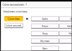 Illustrazione schermata pannello di controllo
