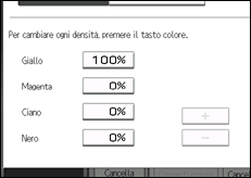Illustrazione schermata pannello di controllo