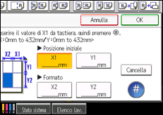 Illustrazione schermata pannello di controllo