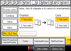 Illustrazione schermata pannello di controllo