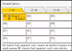 Illustrazione schermata pannello di controllo