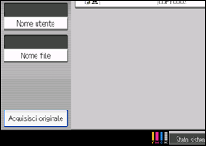 Illustrazione schermata pannello di controllo