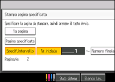 Illustrazione schermata pannello di controllo