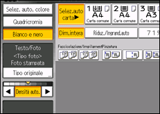 Illustrazione schermata pannello di controllo