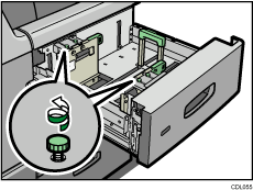 Illustrazione del vassoio LCT ampio