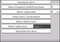 Illustrazione pannello operativo