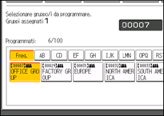 Illustrazione schermata pannello di controllo