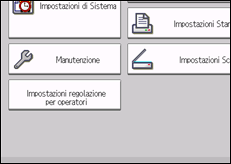 Illustrazione schermata pannello di controllo