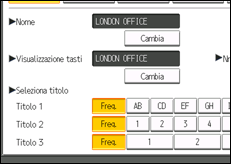 Illustrazione schermata pannello di controllo