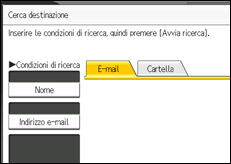 Illustrazione schermata pannello di controllo