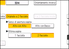 Illustrazione schermata pannello di controllo