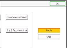 Illustrazione schermata pannello di controllo
