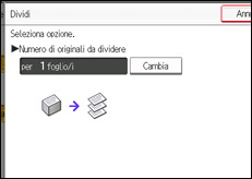 Illustrazione schermata pannello di controllo