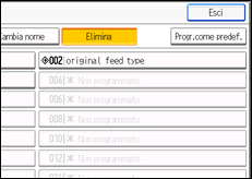 Illustrazione schermata pannello di controllo