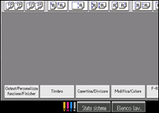 Illustrazione schermata pannello di controllo