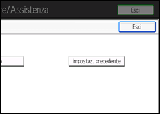Illustrazione schermata pannello di controllo