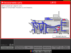 Illustrazione schermata pannello di controllo