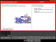 Illustrazione schermata pannello di controllo
