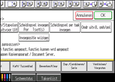 Schermafbeelding bedieningspaneel