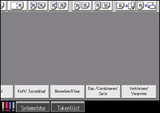 Schermafbeelding bedieningspaneel